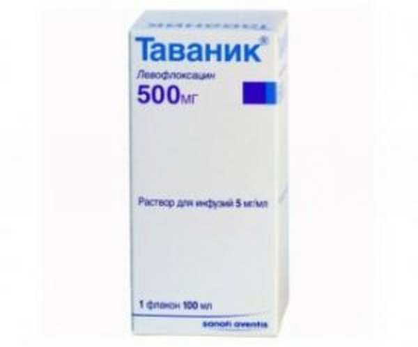 Таваник раствор для инфузий
